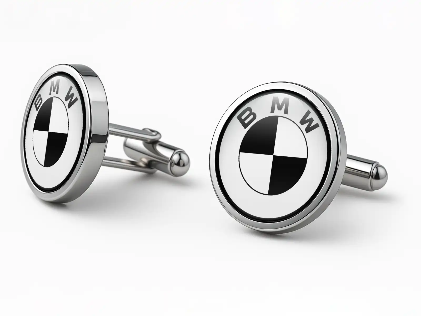 BMW Personalized Cufflinks Men Racing Drift Premium Model